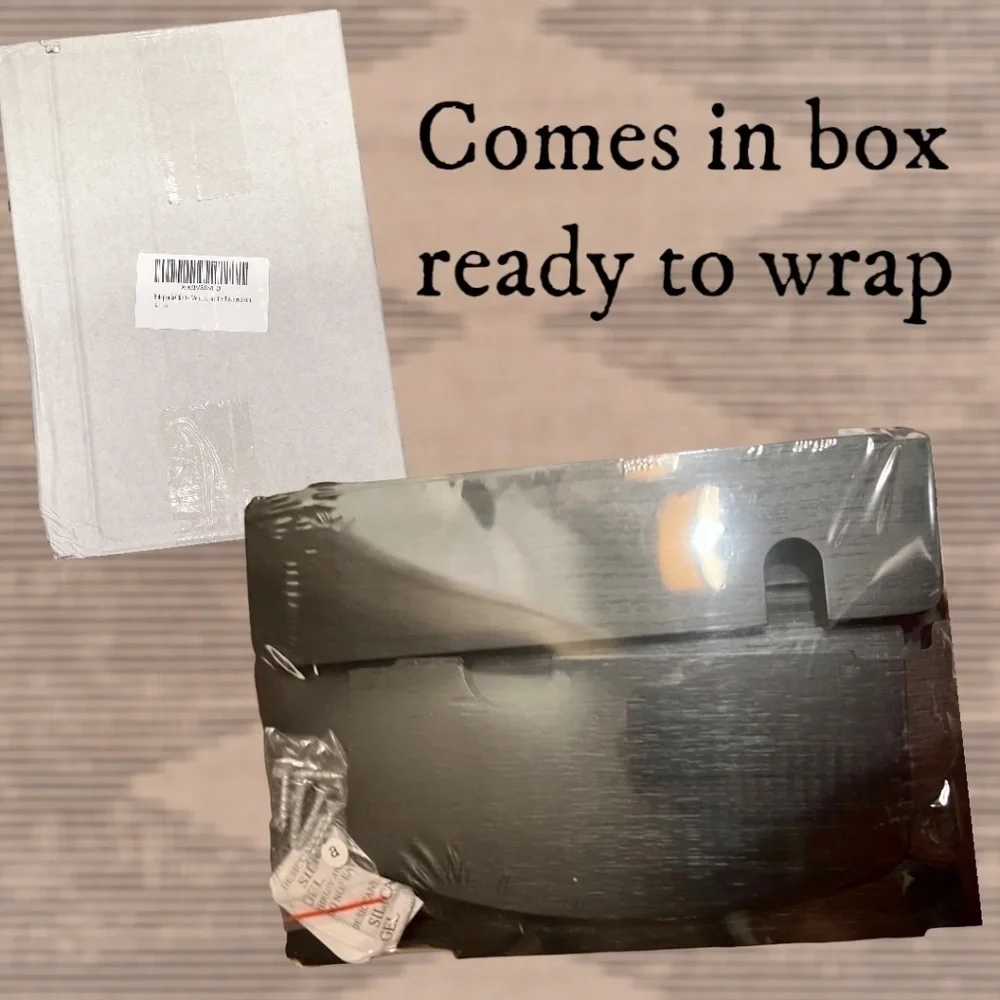 Black Bamboo Organizer for Phone/iPad/Tablet/Personal Items-Gift-NWT